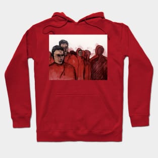 Solitarios Rojos Hoodie